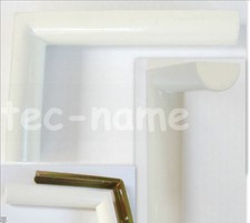 REGALWINKEL WINKEL REGALTRÄGER REGALBODEN-TRÄGER KONSOLE WEIß GLANZ HALBRUND