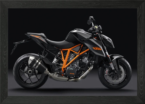 Ktm gerahmtes wandbild - gerahmtes,