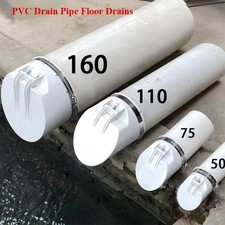 Abflussrohr Rückschlagventildeckel mit Magnetsteuerung PVC für Abwasser 50 160