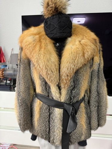 Pelzjacke fuchs echtfell - pelzjacke,