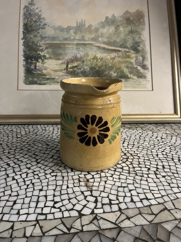 Antik hanferware ton töpfchen - hanferware,