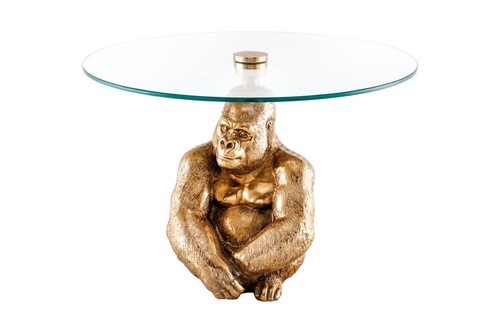 Couchtisch rund gold cm - couchtisch,