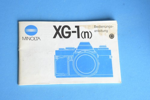 Minolta xg1 - minolta, (n)