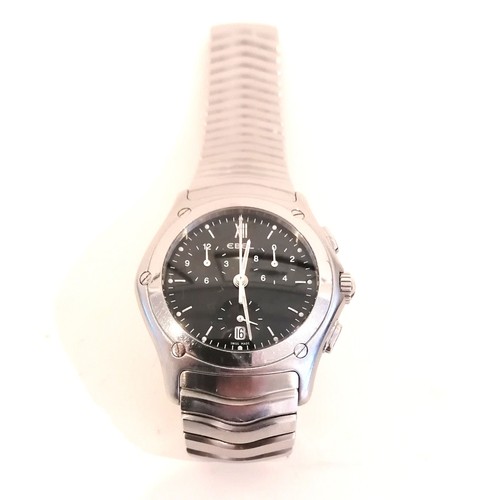 Ebel classic wave chronograph - ebel,