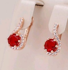 Luxus Ohrringe Huggie 585er