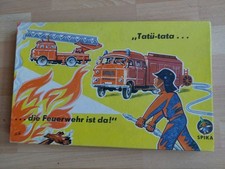 Ddr Spielzeug Spiel Spika ORIGINAL  Feuerwehr Tatü Tata Ovp
