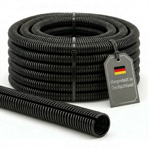 Wellrohr geschlitzt - , –