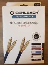 Oehlbach NF 1 Master Audio-Cinchkabel 3m Blau