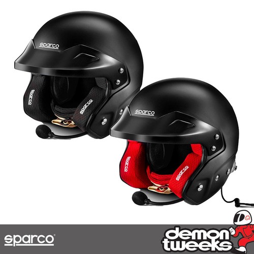 Sparco mattschwarz helm - sparco, rj-i