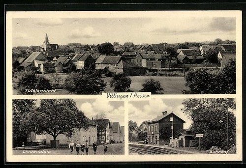Ansichtskarte villingen - ansichtskarte,