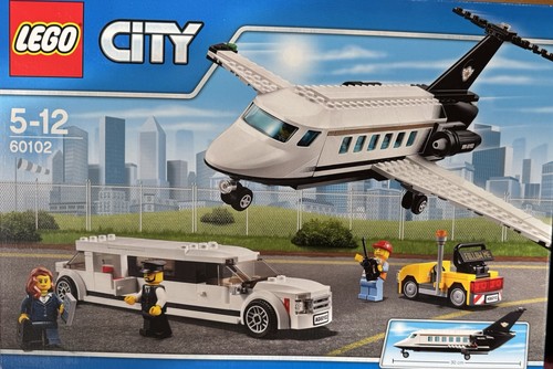 Lego city privatjet mit - city,
