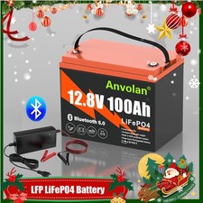 LiFePO4 100Ah Bluetooth 12V