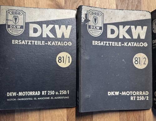 Dkw ersatzteile katalog - 3, x