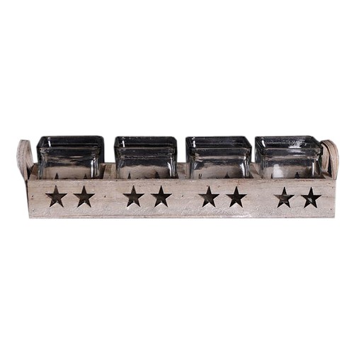 Shabby chic teelichthalter - shabby,