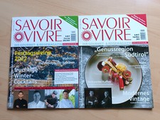 2x Zeitschrift Savoir vivre Dez/Jan + Feb/März 2023 ❤️NEU❤️ Gourmet & Reisen