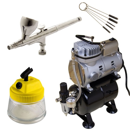 Fine art airbrushset 13 - -,