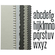 Alphabet Metall Stanzformen
