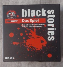 black stories - Das Spiel - Das Rabenschwarze Action und Rätsel Spiel