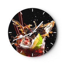 Modern wanduhr 40x40cm analog - wanduhr,
