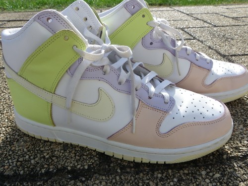 Nike dunk high lemon casmere - lemon,