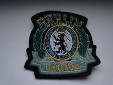 Aufnäher Bundesmarine   Einsatzgruppenversorger Berlin    ca 9,5 cm