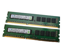 16 GB (2x8GB) DDR3 ECC UDIMM RAM | Samsung M391B1G73BH0-YH9 | PC3L-10600E | ECC