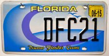 Florida Nummernschild USA Kennzeichen US License Plate Discover FL's Oceans DFC