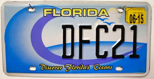 Florida nummernschild usa - florida,