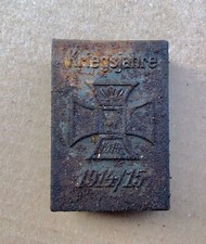 altes Streichholz-Schachtel-Etui  1914/15 Kriegsjahre Streichhölzer