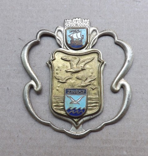 Zingst wappen wandschild - zingst,