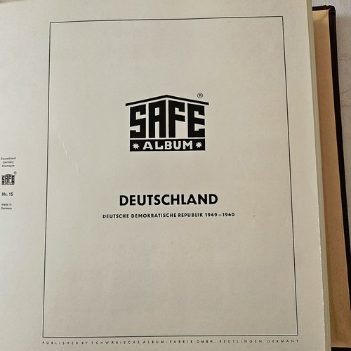 Safe vordruckalbum ddr - safe,