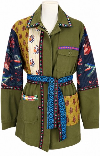 Desigual patchwork jacke - desigual, xl