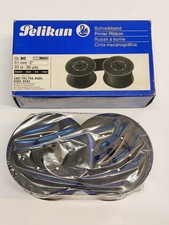 1x PELIKAN Nylon Farbband Doppelrolle GR. 80 BLACK for: CDC, Burroghs, NCR, HP