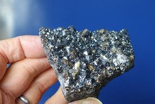 Sphalerit, Zinkblende, alte Kristallstufe aus Ramsbeck im Sauerland, ca. 450 g