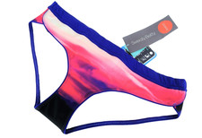 Sweaty Betty Sonnenuntergang Segeln Damen Badeanzug XL Kordelzug Niedrig Steigen