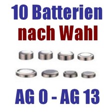 ✅ 10x Batterien u.a. für