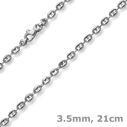 5mm armband bohnenkette - armband,