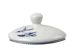 Churchill Blue Willow Zuckerdose Deckel | 6er Box BWLLS1