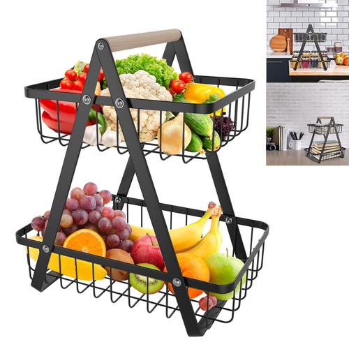 Obstkorb etagere gebäck - obstkorb,