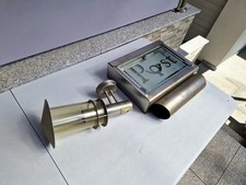 Außenleuchte Gartenleuchte Außenlampe E27 + Briefkasten  Edelstahl. Lesen !!!