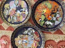 Rosenthal Wandteller von BjörnWiinblad "Aladin und die Wunderlampe " 3 Stück