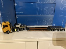 Baumaschinen Modelle 1:50 WSI Tieflader MAN Nooteboom