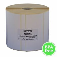 Thermoetiketten auf Rolle 100