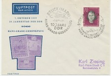 DDR 1959 Hans-Grade-Gedenkflug