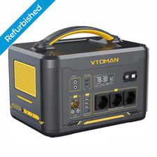 VTOMAN JUMP 1500X Tragbare Powerstation 1500W Solargenerator 828Wh LiFeP04 DE