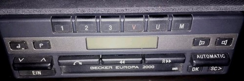 Oldtimer becker europa 2000 - oldtimer,