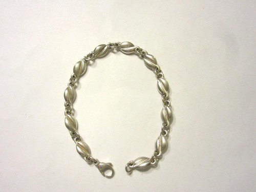 Silbernes armband kaffeebohne - armband,