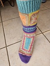 Mustermix-Wollsocken Gr 41/42