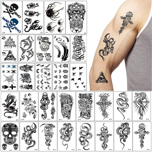 Blatt fake tattoo - 30,