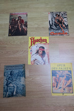 Progress DEFA DDR 5 Programmhefte Indianerfilme Western Gojko Mitic alle ungeloc